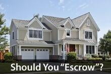Escrow taxes and insurance