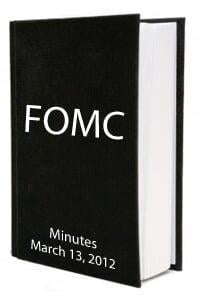 FOMC Minutes March 2012
