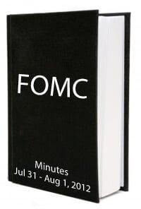 Fed minutes August 2012
