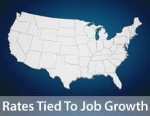 Jobs growth can influence mortgage rates