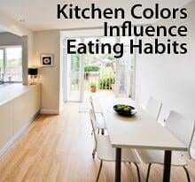 Kitchen colors influence eating habits