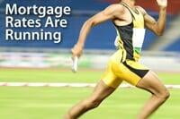 Mortgage rates are running