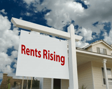 Rent is rising